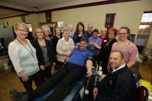 La collecte de sang de la mairesse de Sainte-Julie est un succès