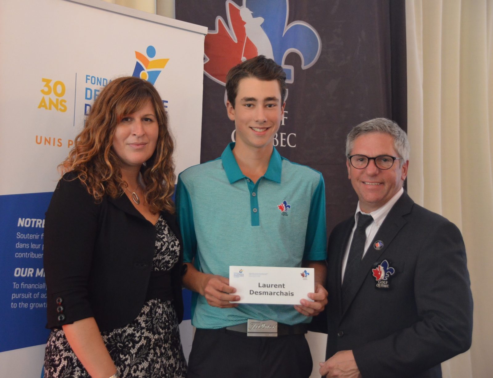Un jeune golfeur prometteur de Longueuil reçoit une bourse