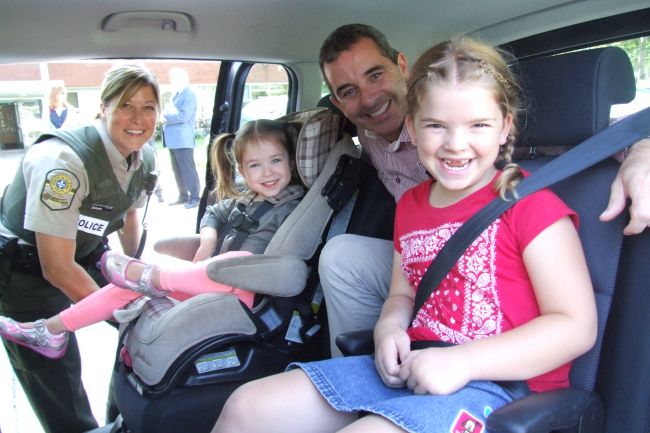 Plus de 6000 sièges d’auto pour enfant à vérifier en Montérégie