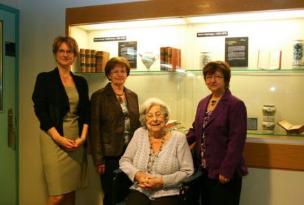 Une famille bouchervilloise remet une collection de livres de médecine d’autrefois à l’Université de Montréal
