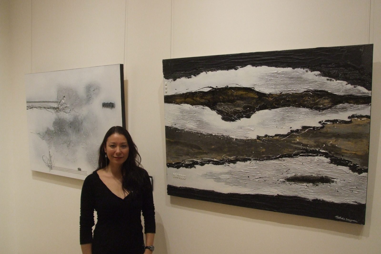 L’artiste bouchervilloise Nathalie Bruggeman présente sa première exposition solo