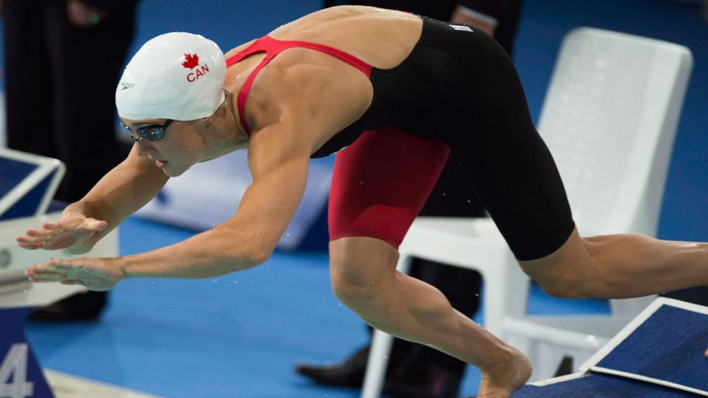 Sandrine Mainville récolte une pluie de médailles aux championnats de natation U SPORTS 2017