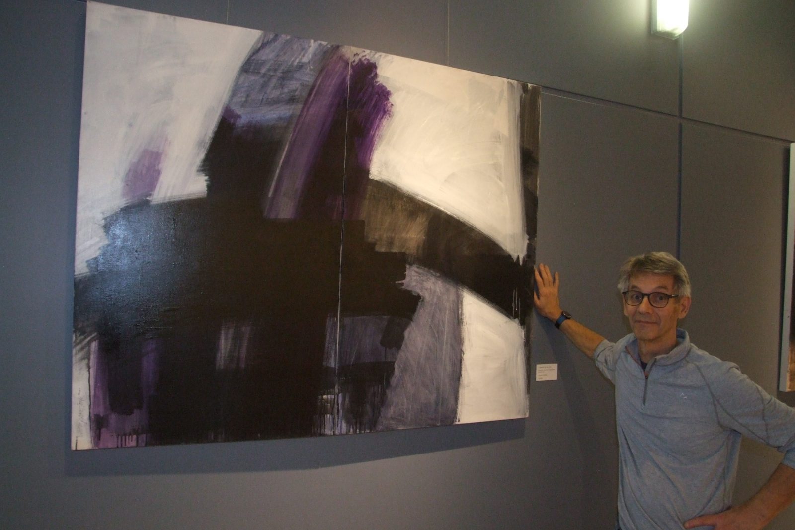 L’artiste-peintre Claude Chartier présente ses récentes productions à la Galerie Vincent-d’Indy
