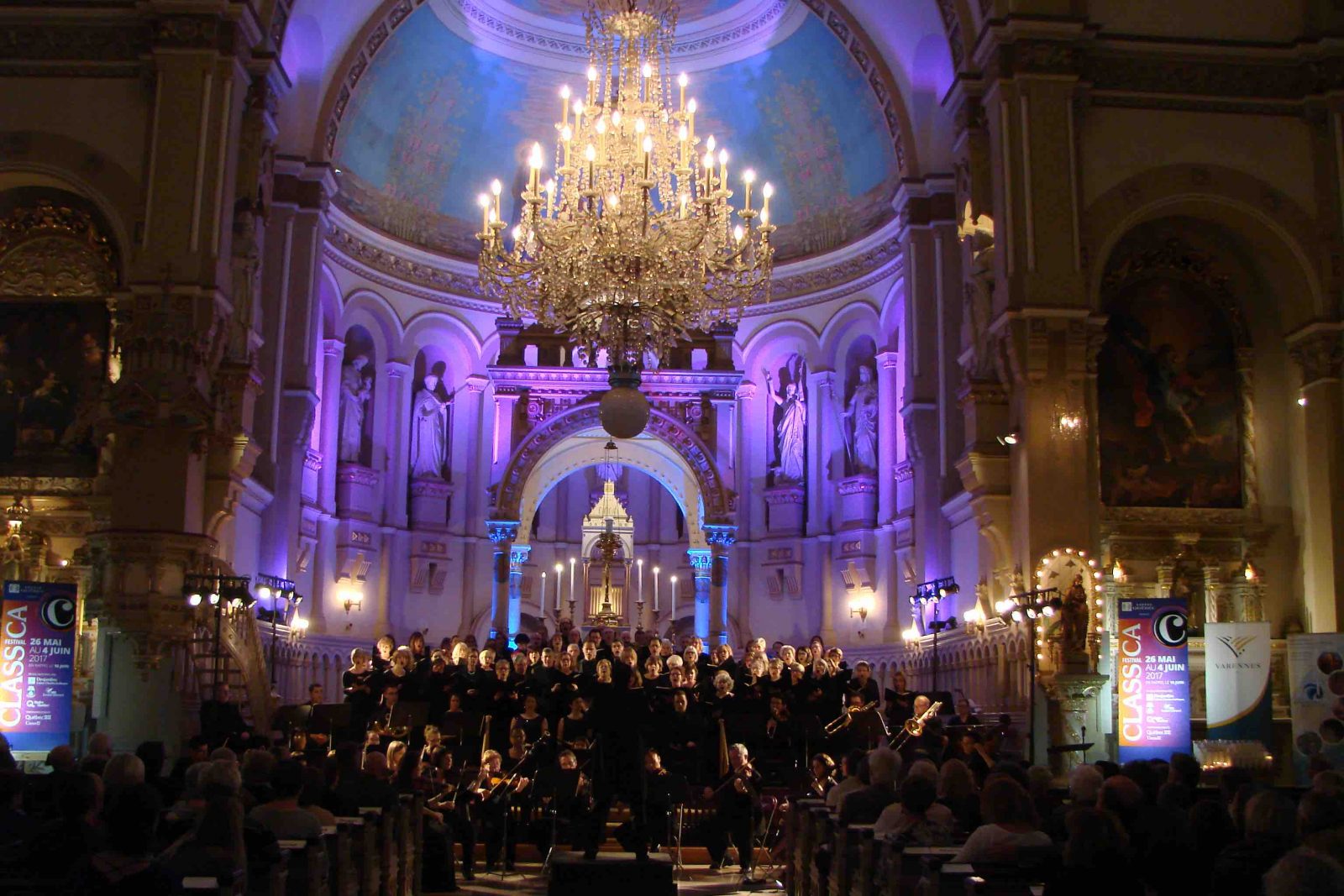 La basilique Sainte-Anne de Varennes vibre au rythme de la Grande messe en ut mineur de Mozart