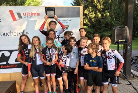 Le Club Cycliste Boucherville termine en troisième place au terme de la Finale de la Coupe Québec de cyclisme sur route