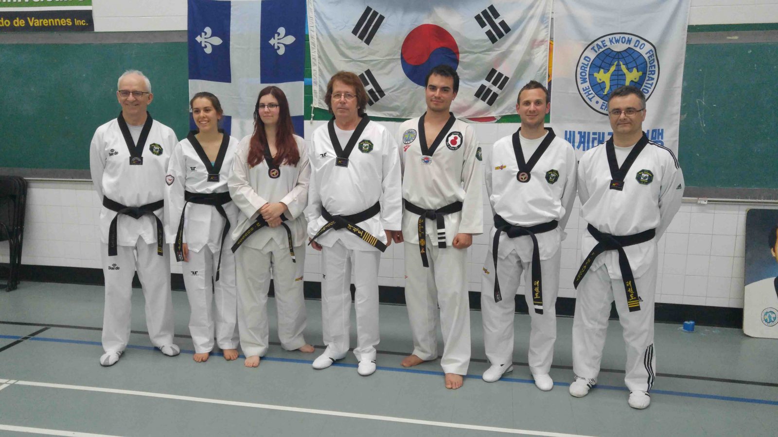 Plusieurs années d’entraînement récompensées au Club de taekwondo de Varennes