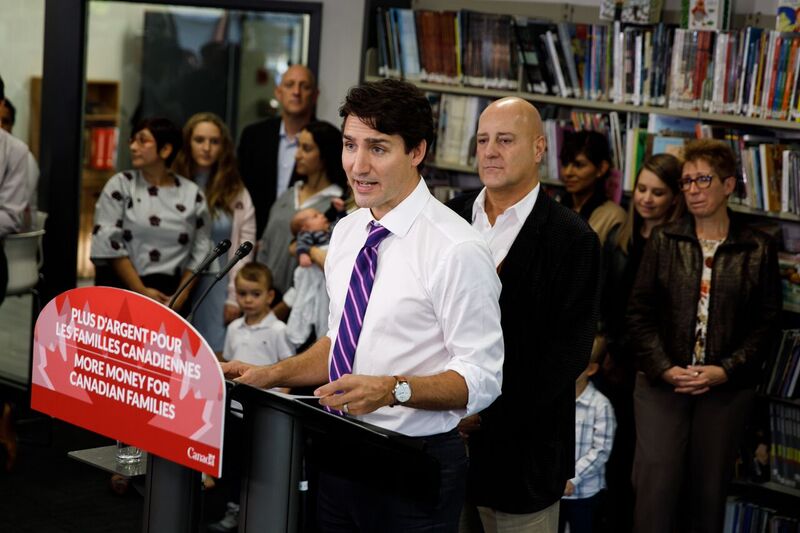 Visite du premier ministre Justin Trudeau dans Montarville