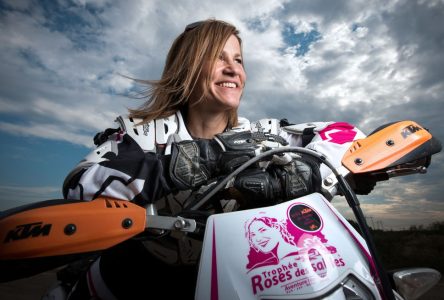 Une Verchèroise de 51 ans passionnée de la moto sportive