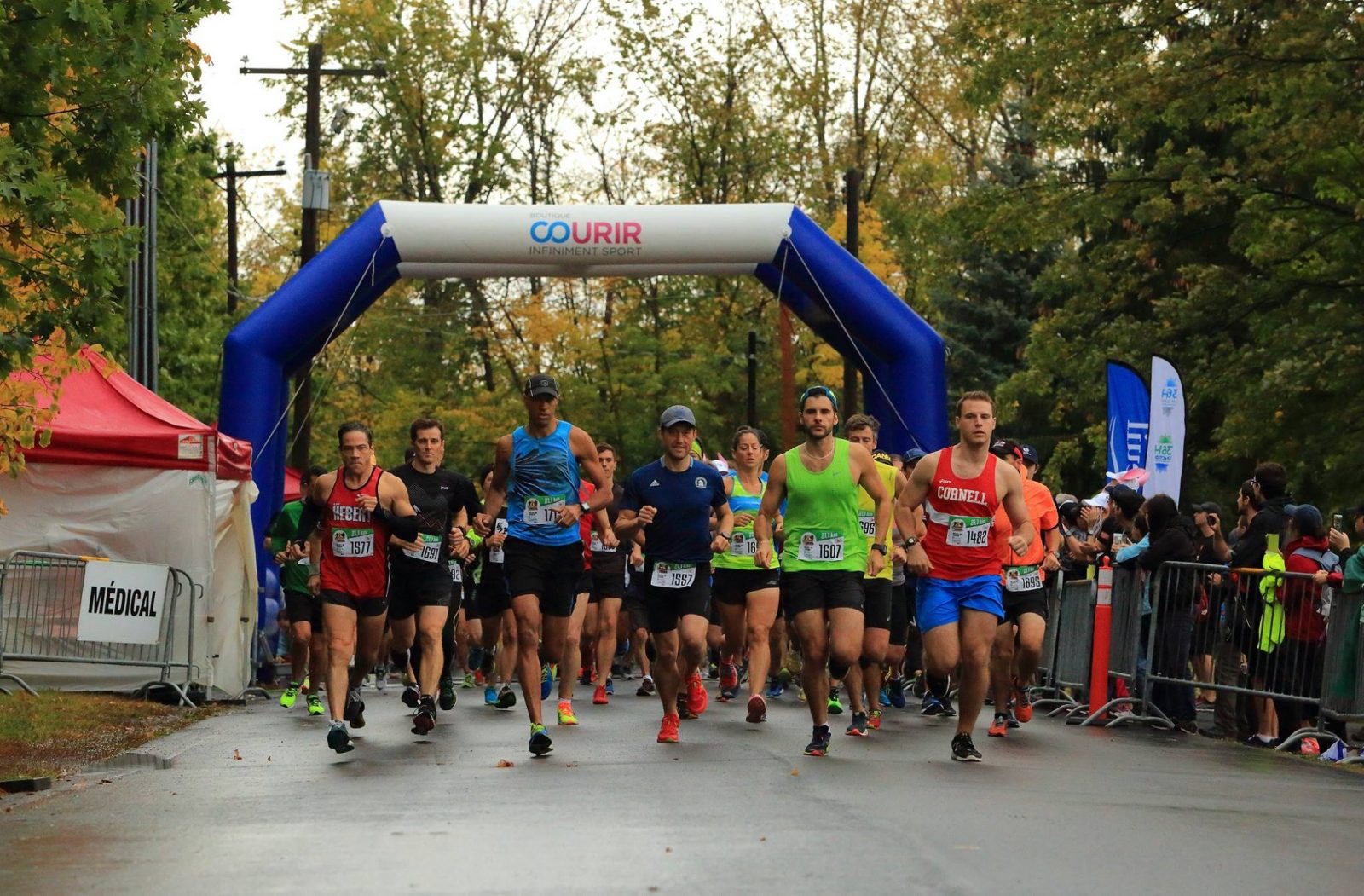 1050 coureurs terminent le Demi-Marathon de Longueuil malgré la pluie