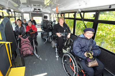 Nouvelle ligne d’autobus à accessibilité universelle au RTL