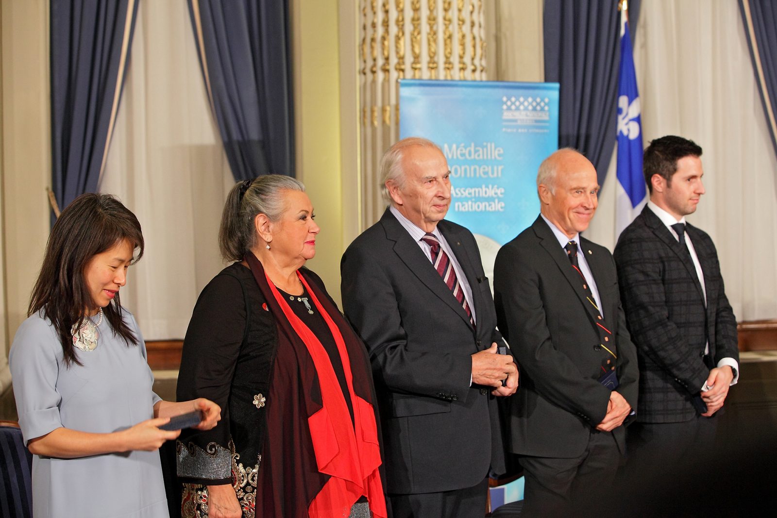 Ginette Reno reçoit la Médaille d’honneur de l’Assemblée nationale