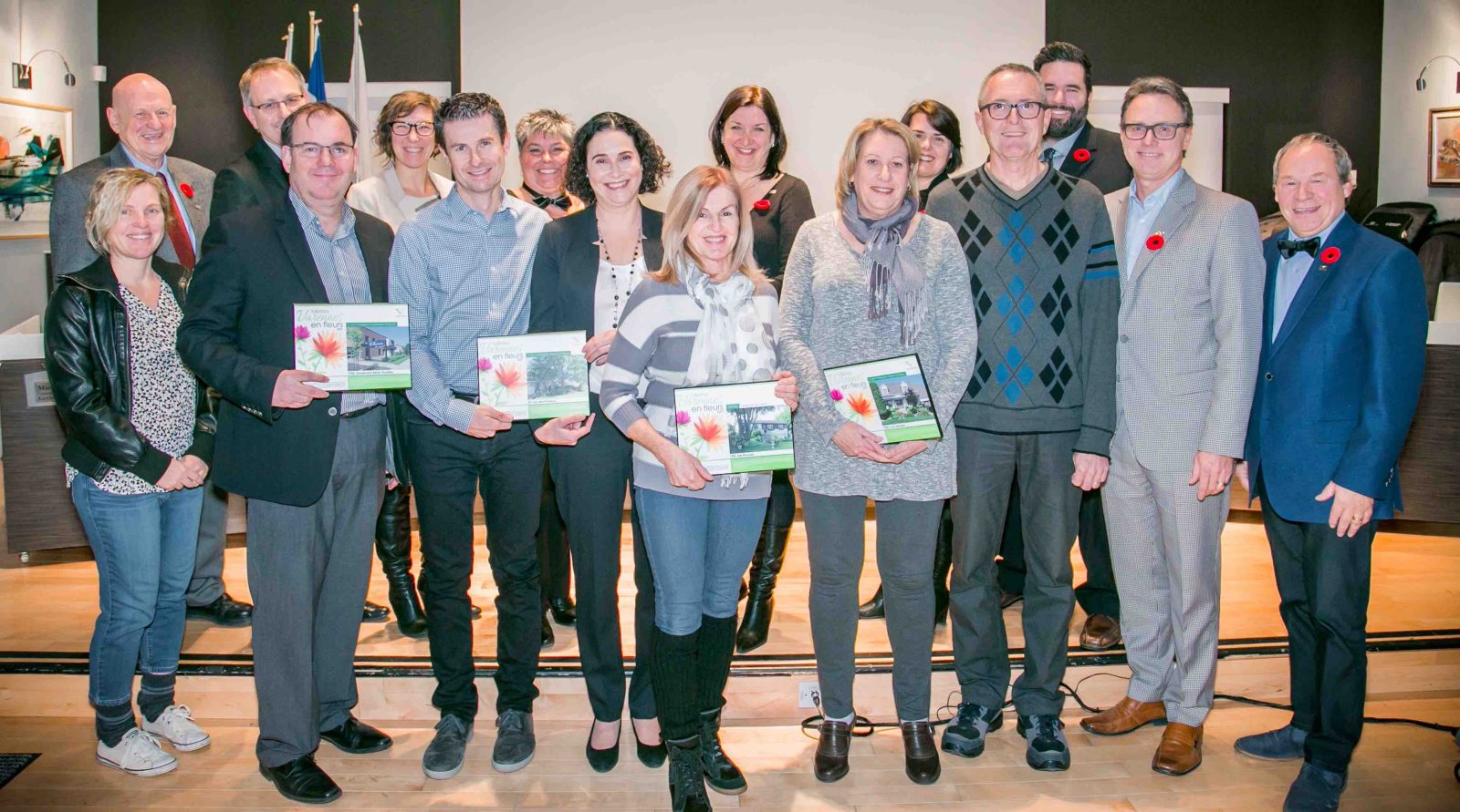 Le conseil municipal décerne les Mérites Varennes en fleurs 2017