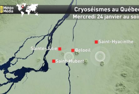 Des « séismes par le gel » se sont fait entendre dans la région!