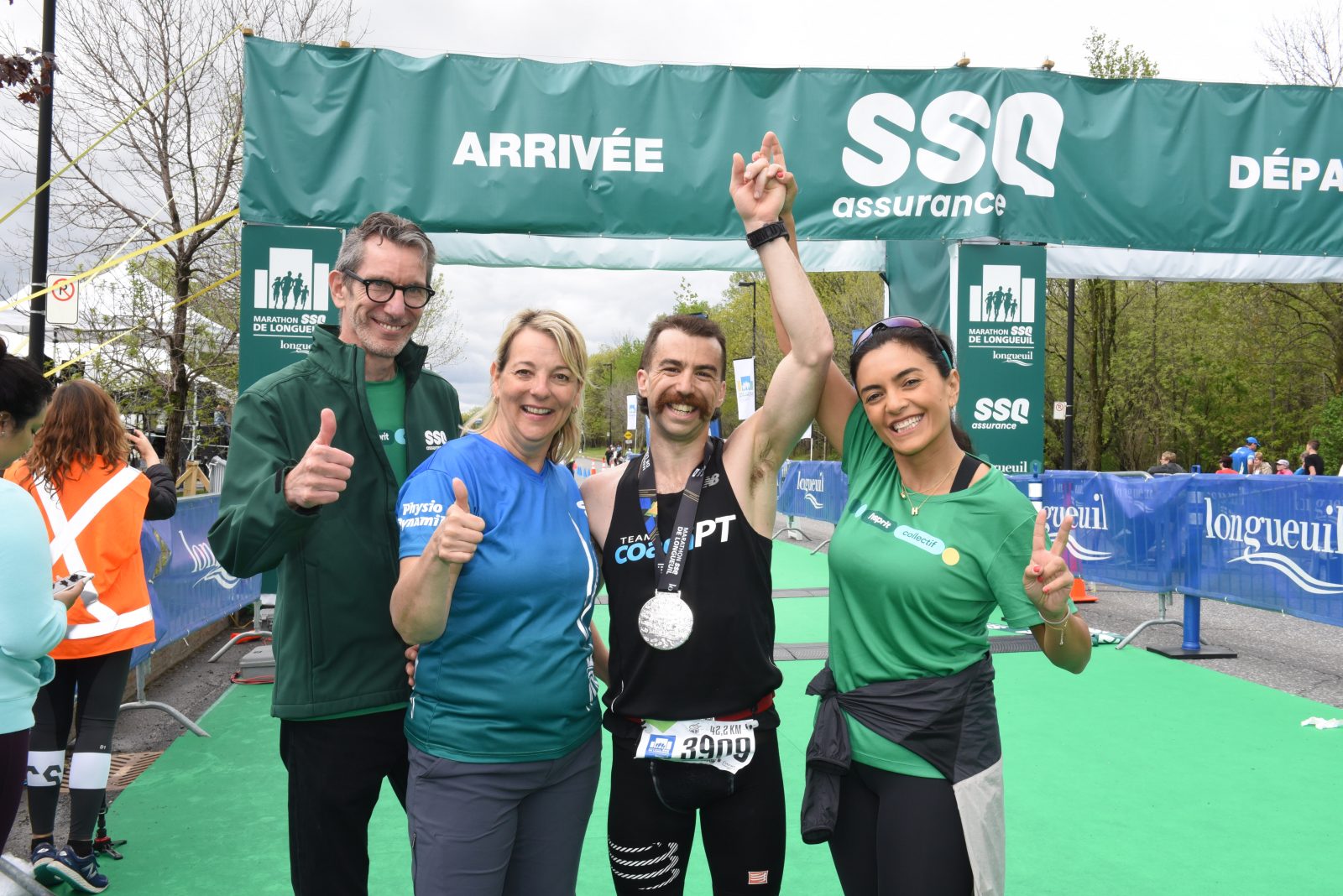 Le 3e Marathon SSQ de Longueuil attire 3700 participants