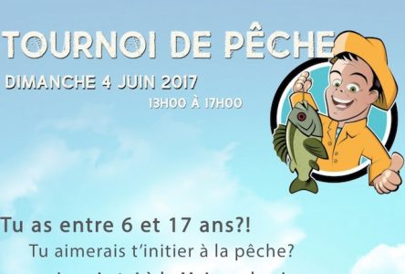 Tournoi de pêche à Verchères pour les 6 à 17 ans
