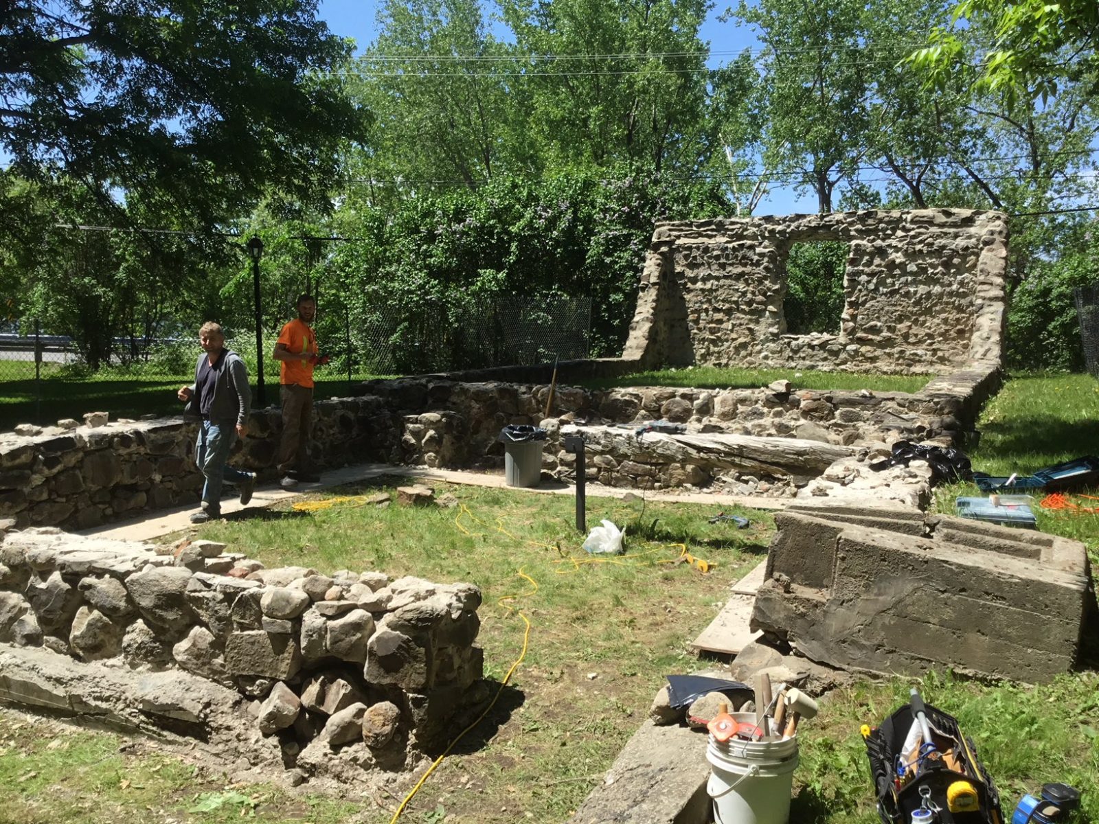 La Société du patrimoine tient à la sauvegarde des ruines de la Villa La Broquerie