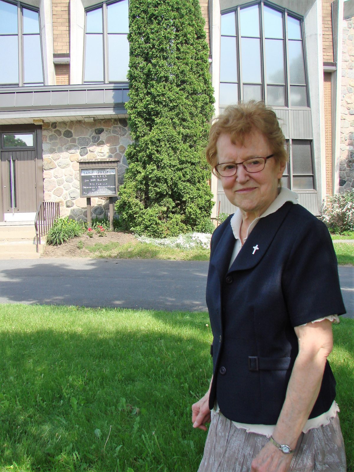 Dernière religieuse à Boucherville, Sœur Monique Fontaine prend sa retraite