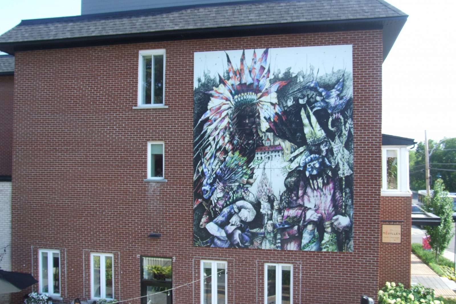 Dévoilement de la murale de l’artiste-peintre Jean Letarte au Café centre d’art