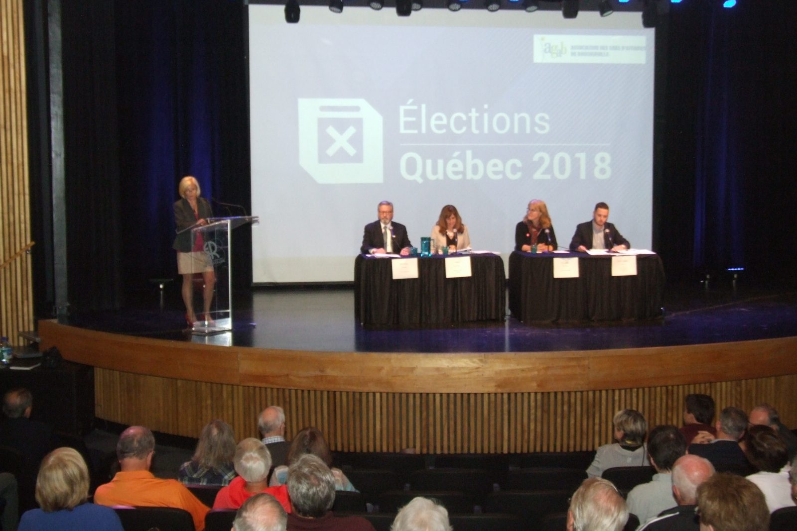 Les candidats dans Montarville font belle figure au débat électoral de l’AGAB