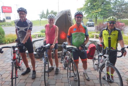 Quatre Bouchervillois découvrent le Canada à vélo