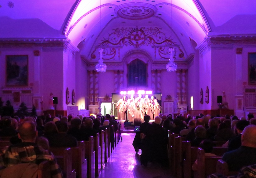 Le spectacle des Gospangels à l’église de Verchères: un franc succès!