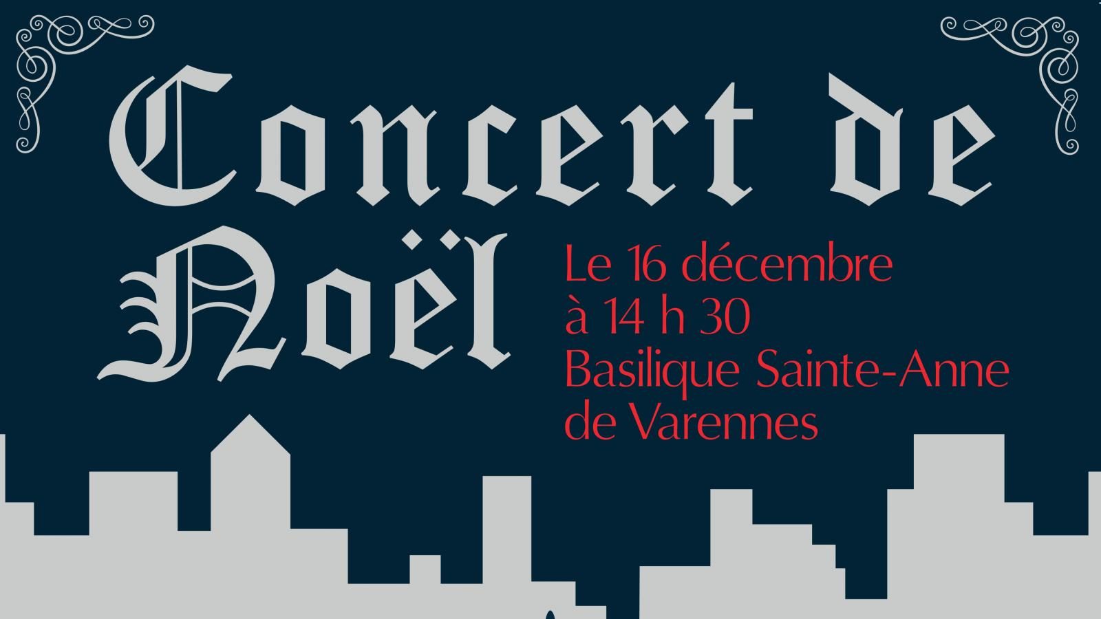 Le 16 décembre: concert de Noël du choeur Amivoix de Varennes