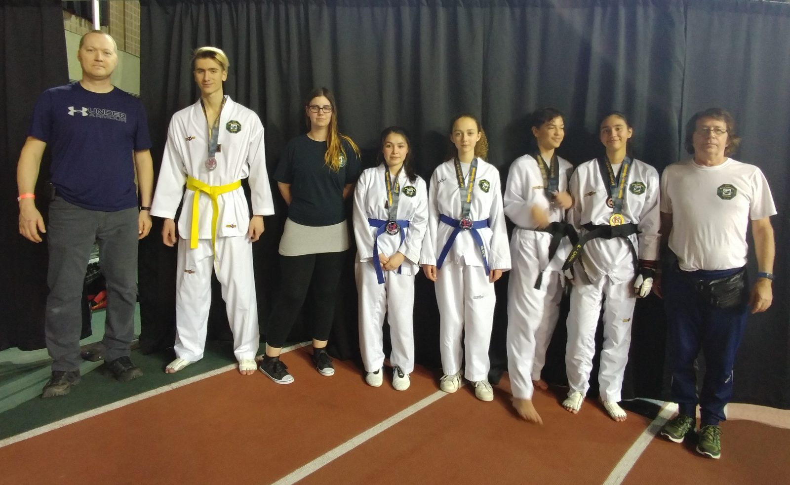 Belle récolte de médailles pour le club taekwondo de Varennes