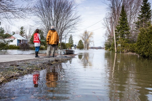 La Ville de Sainte-Julie versera 3 000 $ à la Croix-Rouge pour aider les victimes des inondations