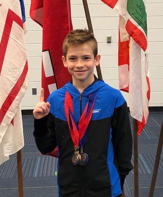 Albert Chagnon champion de l’Est du Canada en gymnastique artistique