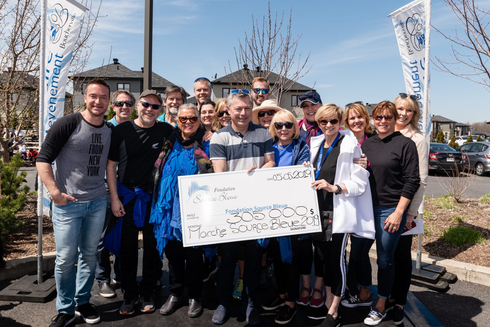 Marche pour la Maison de soins palliatifs Source Bleue : une somme record de 310 000 $  amassée