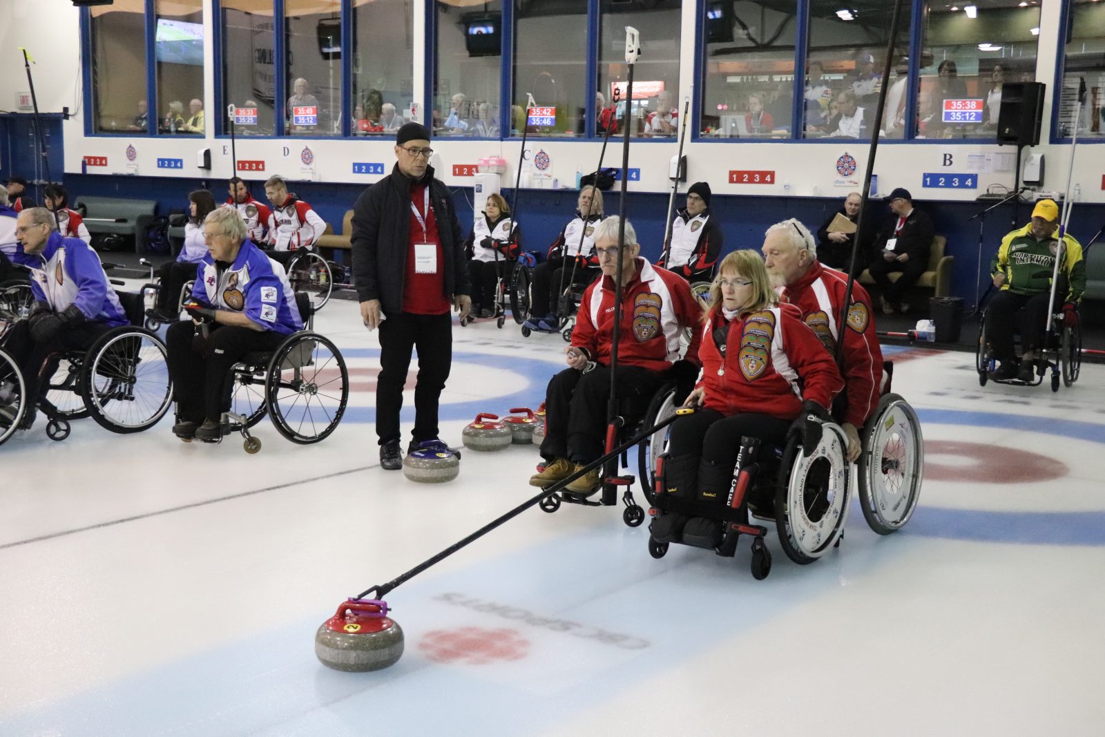 Boucherville a accueilli le championnat canadien de curling en fauteuil roulant