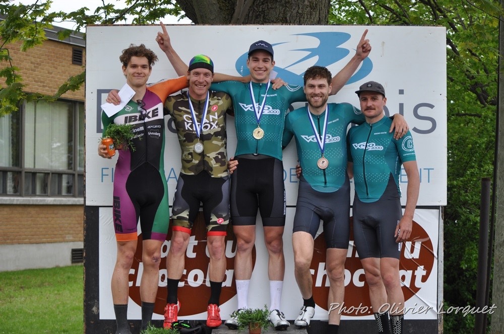 Quatre podiums pour les cyclistes de Boucherville à Beauharnois