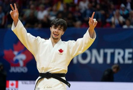 Jacob Valois décroche le bronze au Grand Prix de judo de Montréal