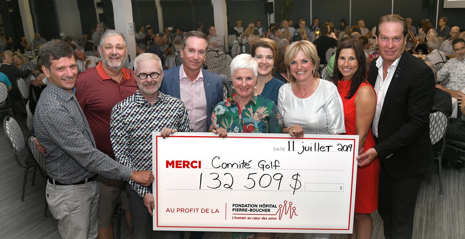 132 509 $ amassés lors du 30e Tournoi de golf de la Fondation Hôpital Pierre-Boucher