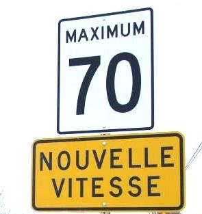 Réduction de la vitesse maximale permise sur une portion de la route 132 à Contrecoeur