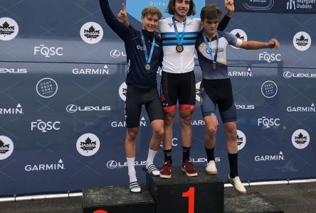 Cyclisme sur piste : Charles Duquette vice-champion du Québec