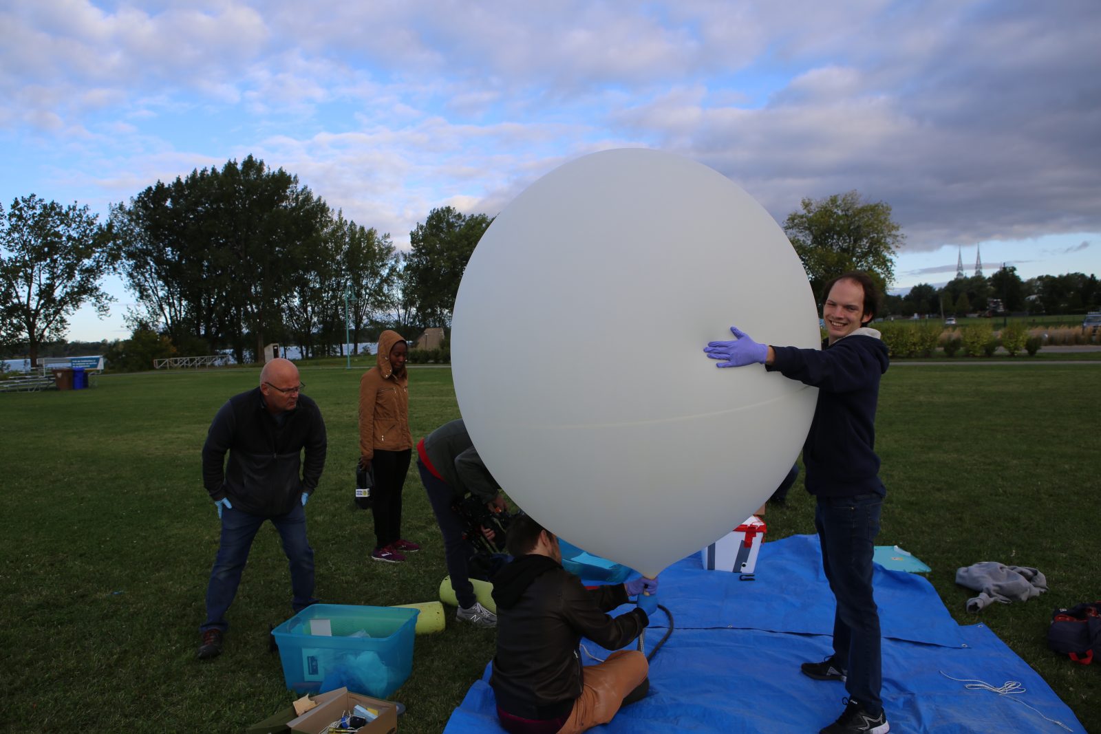 Un ballon à 27 km d’altitude afin d’aider à de futures recherches scientifiques!