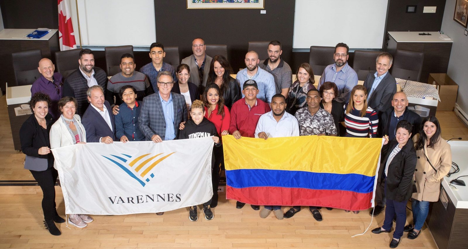 Bienvenidos! Accueil de travailleurs colombiens à Varennes