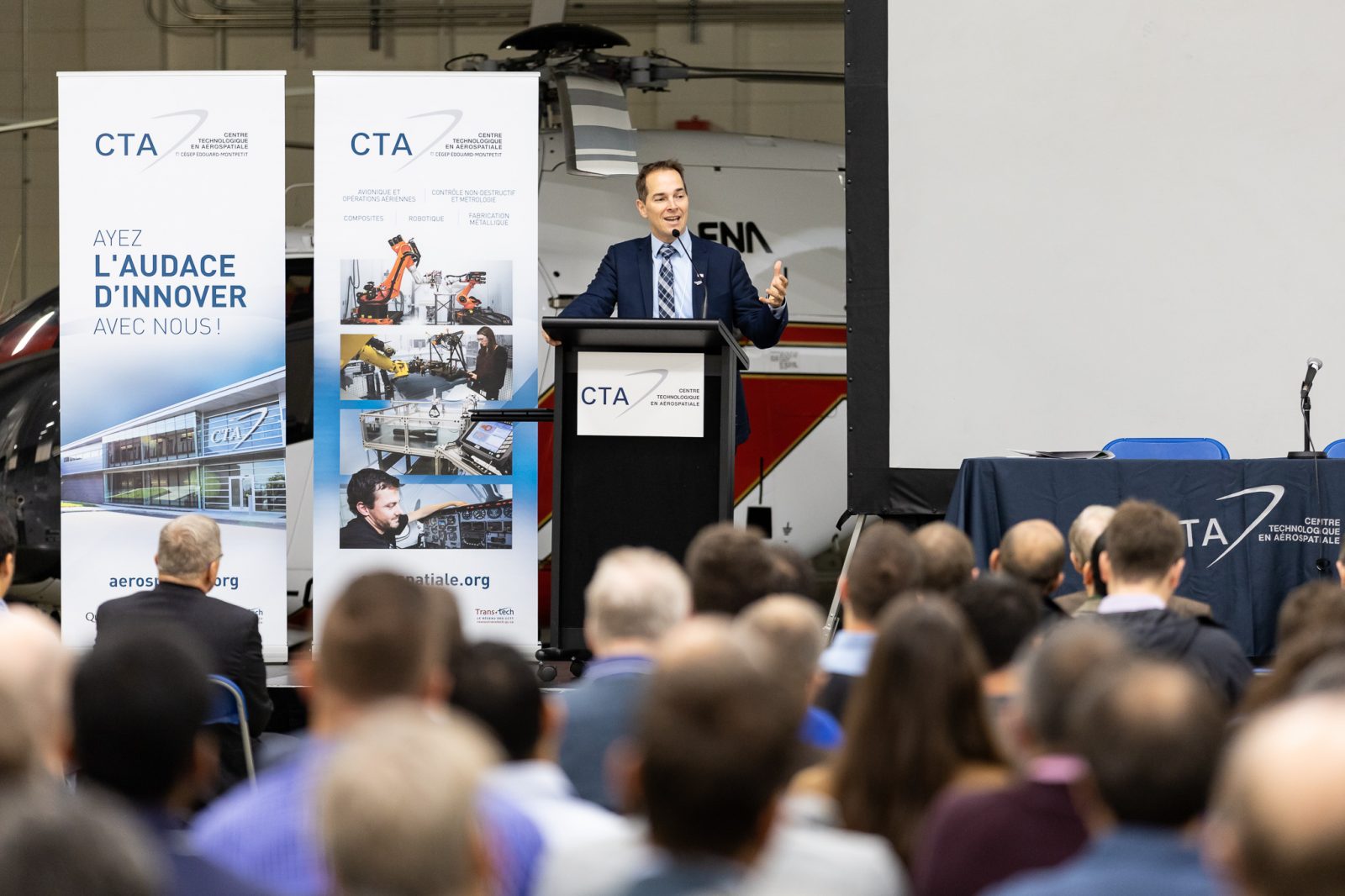 Innovations et perspectives 2019 au CTA : un colloque incontournable en aérospatiale