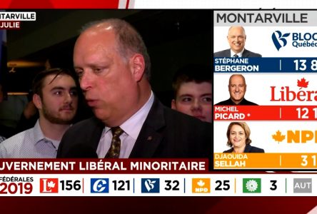 Le bloquiste Stéphane Bergeron réussit son retour en politique dans Montarville!