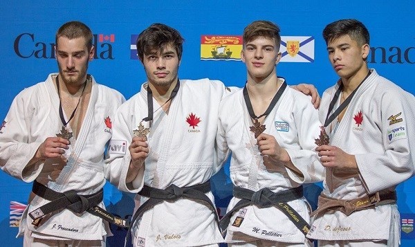 Le judoka Jacob Valois remporte l’or aux Championnats canadiens élites