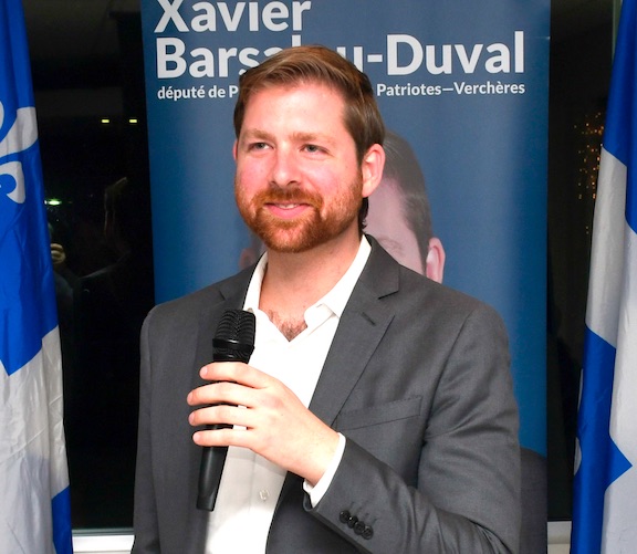 Barrière mobile au passage à niveau à Verchères : le député Xavier Barsalou-Duval se réjouit des travaux du CN