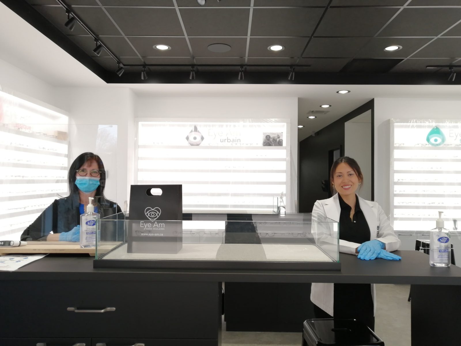 Une clinique temporaire pour les urgences oculaires pendant la pandémie de Covid-19