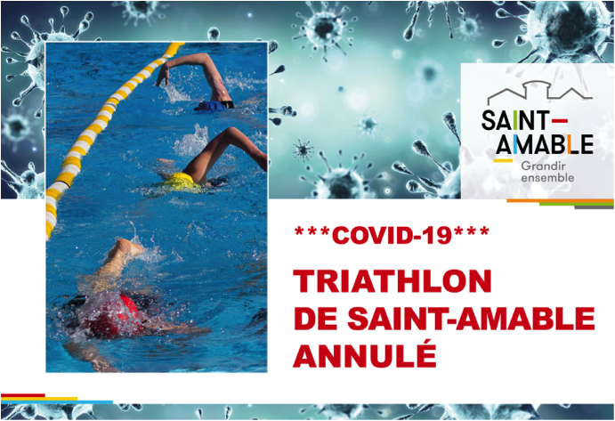 Annulation du triathlon de Saint-Amable
