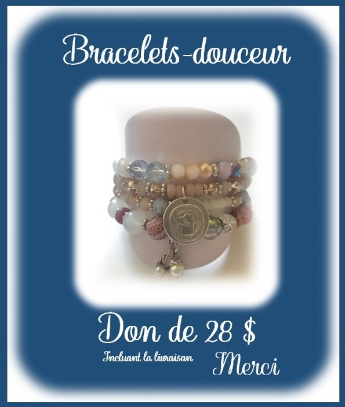 Nouveaux ensembles « bracelets-douceur » de La Maison Victor-Gadbois