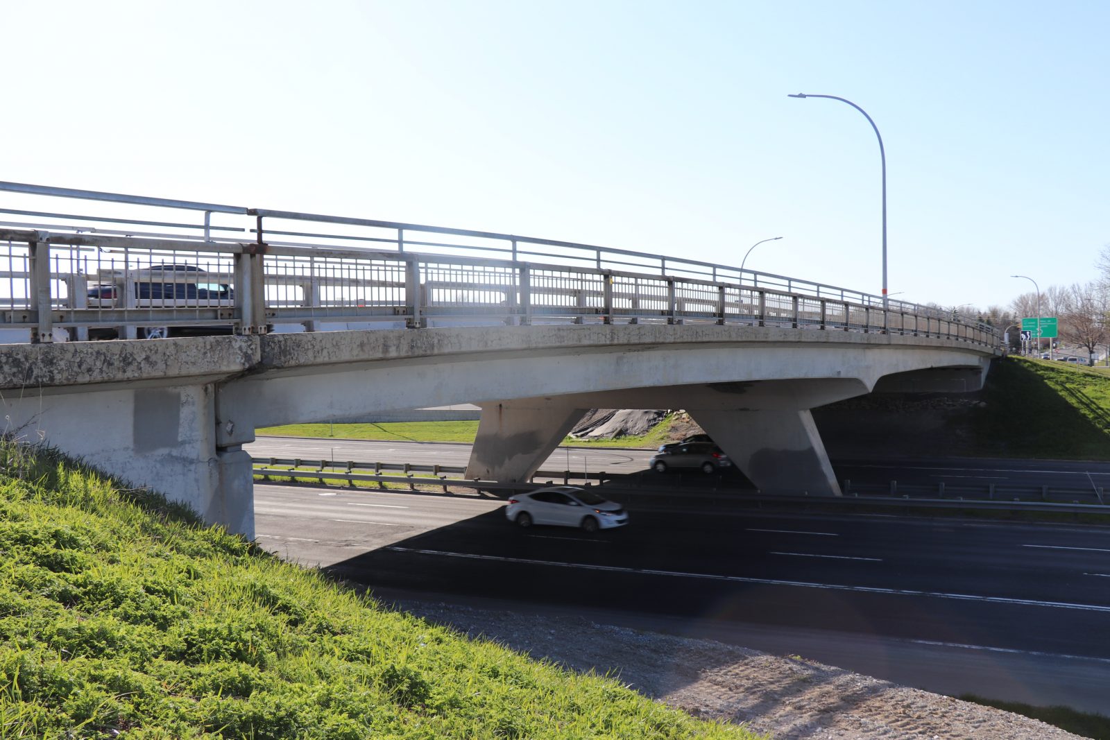 Réfection du pont d’étagement du boulevard De Montarville, au-dessus de la route 132