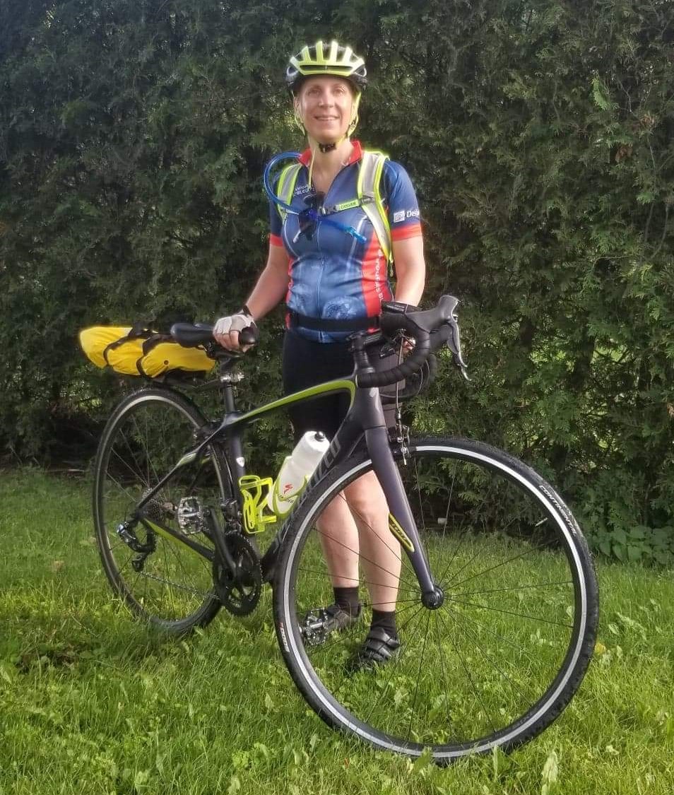 Un défi sportif, physique et psychologique : Annie Villemaire roule à vélo 700 km contre  le cancer