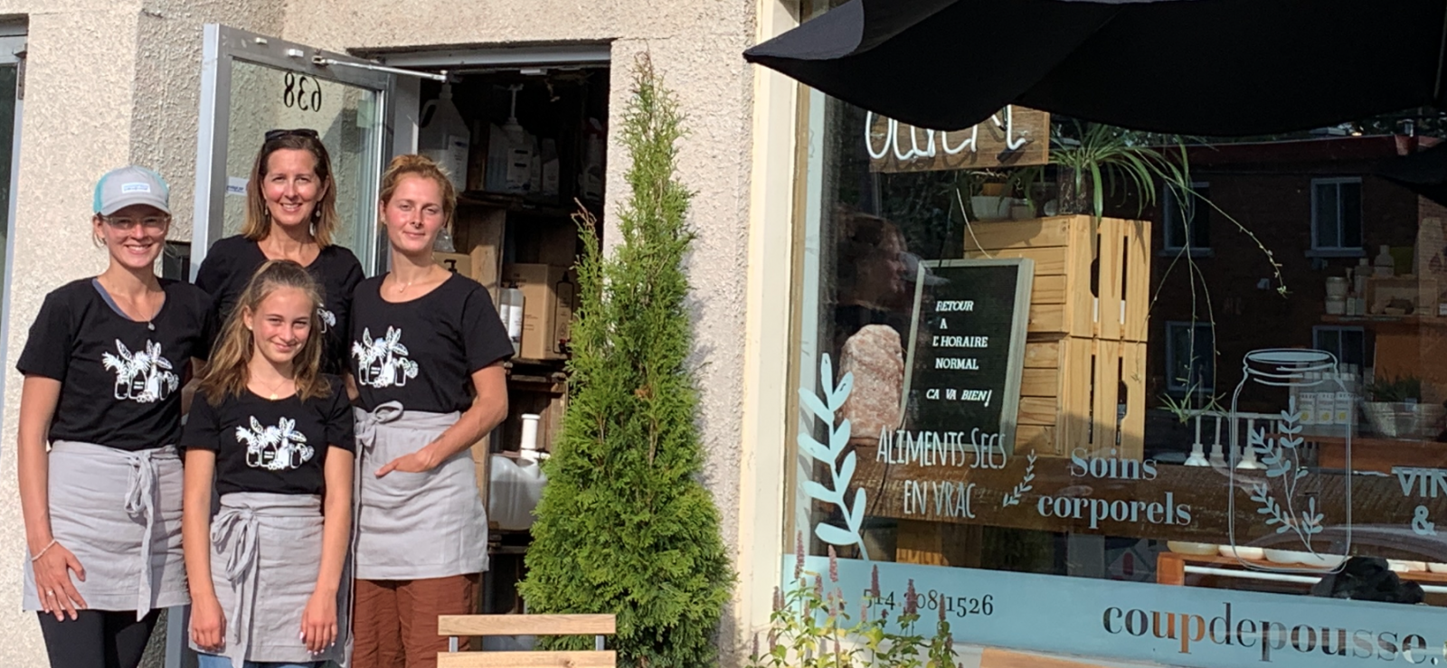 Propriétaire de l’épicerie Coup de Pousse à Boucherville: Nathalie Larocque, Mère en affaires de l’année du Québec