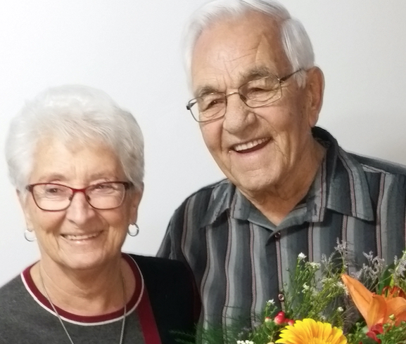 70e anniversaire de mariage pour le plus vieux couple de Varennes
