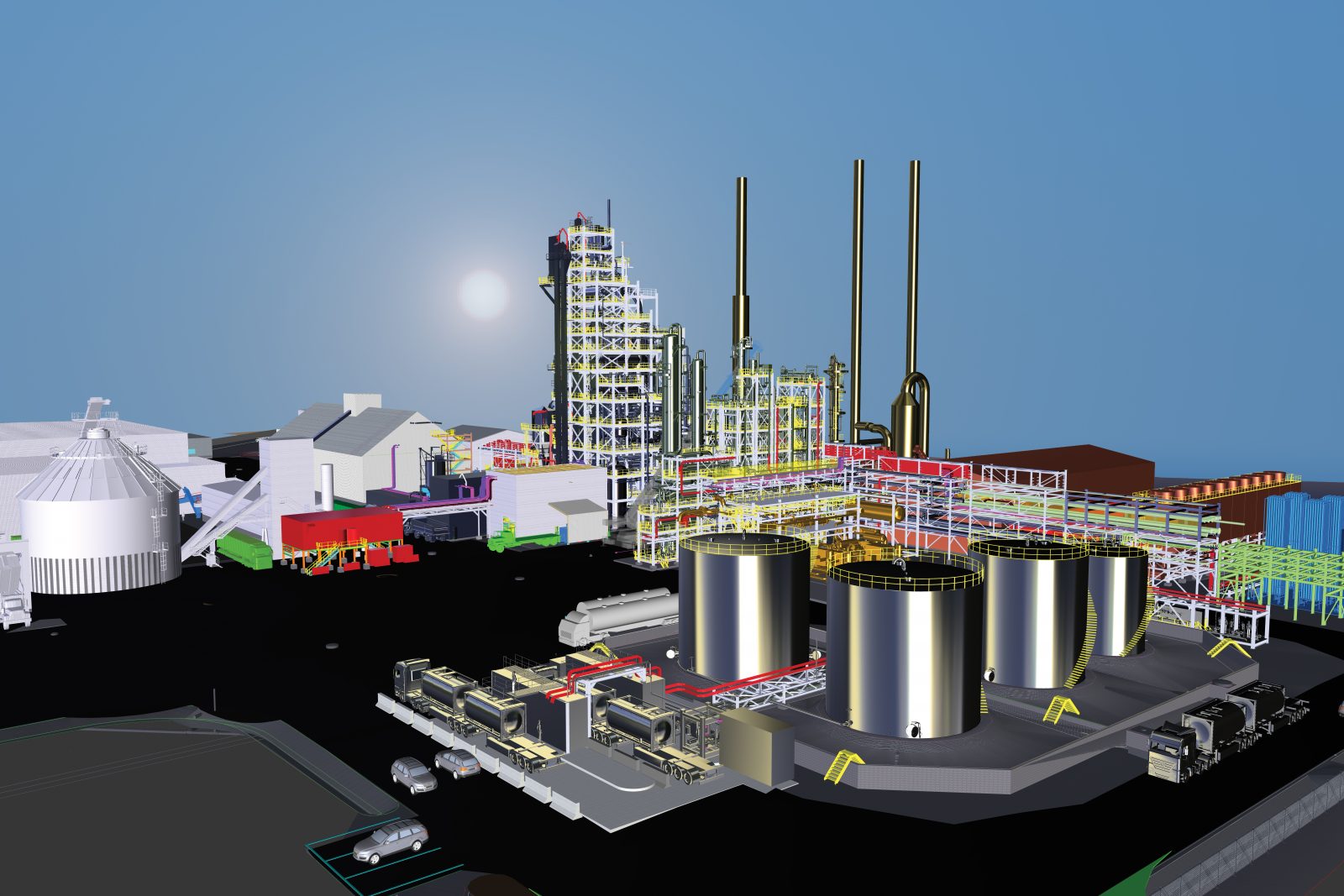 Un projet évalué à 875 M$ pour construire une nouvelle usine de biocarburants à Varennes